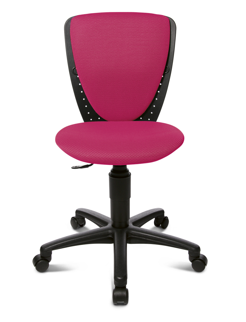 Topstar Kinder Schreibtischstuhl Stuhl High S´cool 3 orange 3-D Stoff B-Ware 